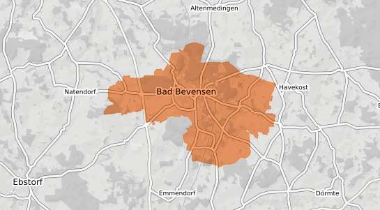 Mietspiegelkarte Bad Bevensen Bad Bevensen